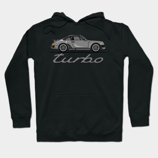 Grey 911 Turbo Hoodie